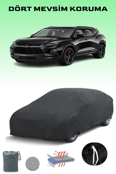 Breen أسود، شيفروليه بليزر 2018 - 2021، قماش مشمع للسيارة، غطاء سيارة، خيمة سيارة