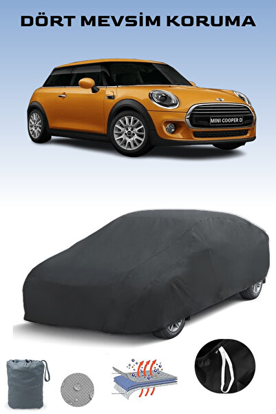 Breen أسود، MINI COOPER HATCH 5 أبواب 2014 - 2018، مشمع السيارة، غطاء السيارة...