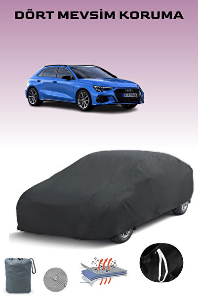 Breen Siyah, Audi A3 Hatchback Oto Branda, Araba Brandası, Koruma Örtüsü, Toz...