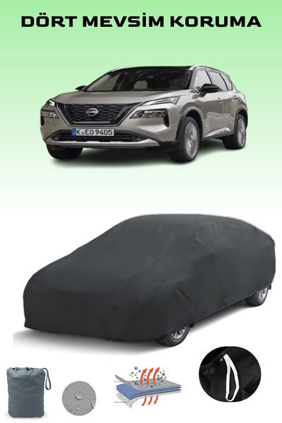Breen أسود، نيسان إكس تريل 4، مشمع السيارة، غطاء السيارة، خيمة السيارة
