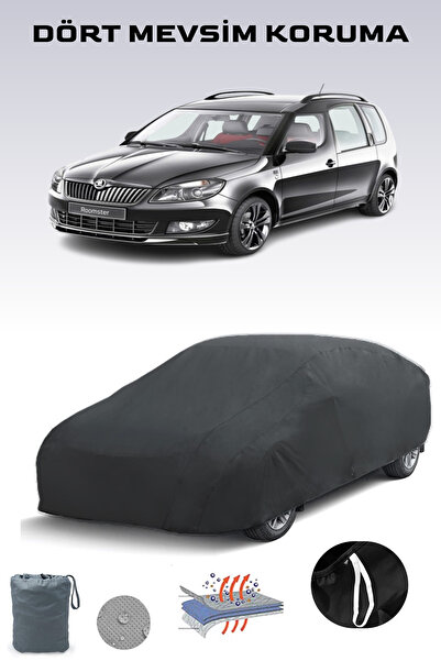 Breen أسود، سكودا رومستر 2006 - 2015، مشمع السيارة، غطاء السيارة، خيمة السيارة