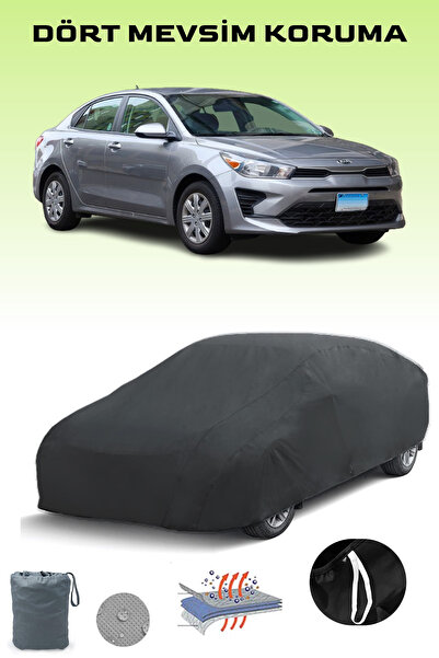 Breen أسود، كيا ريو 4 سيدان، مشمع السيارة، غطاء السيارة، خيمة السيارة