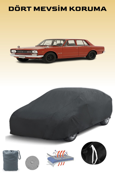 Breen Black, Nissan Skyline Gt-R (Pgc-10) 1969 - 1972, Car Tarpaulin, Auto Co...