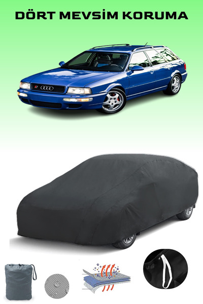 Breen أسود, AUDI RS 2 AVANT, قماش مشمع للسيارة, غطاء سيارة, خيمة سيارة, أسود