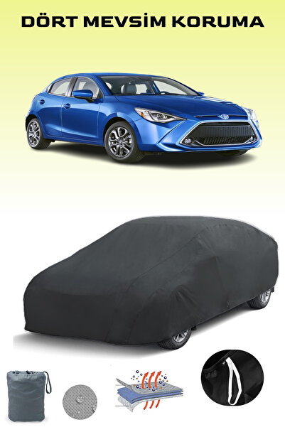 Breen أسود، TOYOTA YARIS HATCHBACK (الولايات المتحدة) 2019 - 2021، مشمع السيا...
