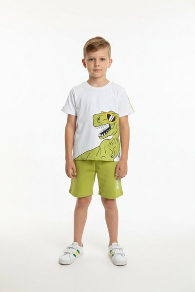 NEWKİDS Set pentru băieți cu imprimeu de dinozauri