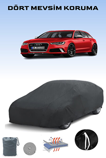 Breen أسود، AUDI RS6 AVANT 2013 - 2019، مشمع السيارة، غطاء السيارة، خيمة السيارة