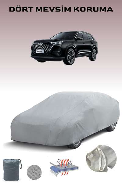 Breen Chery Tiggo 8 Pro Max Uyumlu Araba Brandası, Oto Branda, Araba Çadırı, Su-Güneş Geçirmez