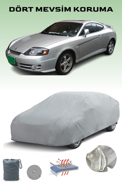 Breen غطاء سيارة هيونداي توسكاني 2 رمادي اللون، غطاء سيارة، خيمة سيارة