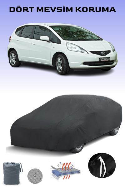 Breen غطاء سيارة هوندا جاز 4 أسود، غطاء سيارة، خيمة سيارة