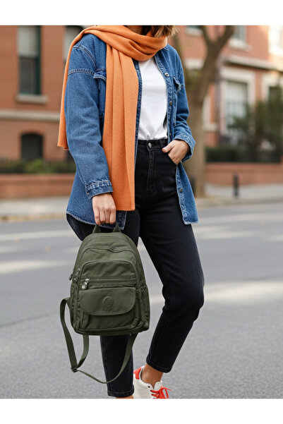 Mega & Polo Rucsac de damă din material impermeabil