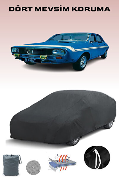 Breen Black, Renault 12 Gordini 1970 - 1974, Car Tarpaulin, Auto Cover, Car Tent