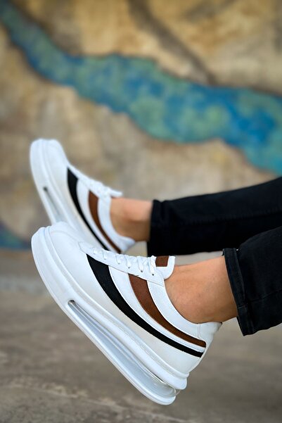 Zerenyus Ανδρικά αθλητικά παπούτσια Ariosa Air Sole Casual Λευκά