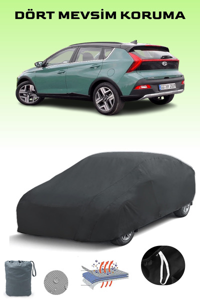 Breen Siyah, HYUNDAI BAYON, Araba Brandası, Oto Örtüsü, Araba Çadırı