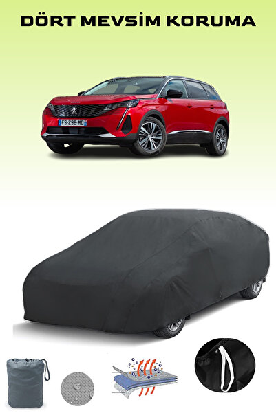 Breen أسود، بيجو 5008 2013 - 2021، مشمع السيارة، غطاء السيارة، خيمة السيارة