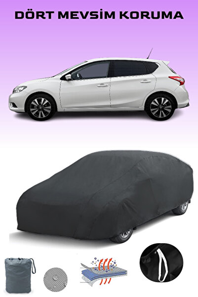 Breen أسود، نيسان بولسار، مشمع السيارة، غطاء السيارة، خيمة السيارة