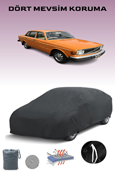 Breen أسود، VOLVO 144 1967 - 1974، مشمع السيارة، غطاء السيارة، خيمة السيارة