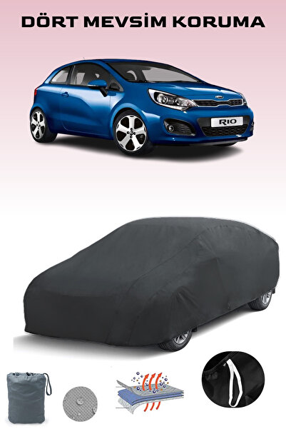 Breen أسود، كيا ريو 3 أبواب 2012 - 2016، مشمع السيارة، غطاء السيارة، خيمة الس...