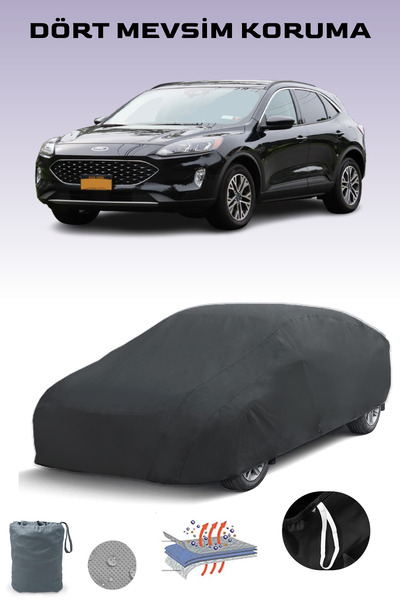 Breen أسود, FORD ES-CAPE 4, قماش مشمع للسيارة, غطاء سيارة, خيمة سيارة, خيمة س...