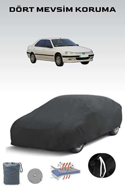 Breen أسود، بيجو 406 1995 - 1999، مشمع السيارة، غطاء السيارة، خيمة السيارة