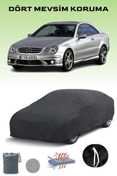Breen أسود، مرسيدس CLK 63 AMG (C209) 2006 - 2009، مشمع السيارة، غطاء السيارة،...