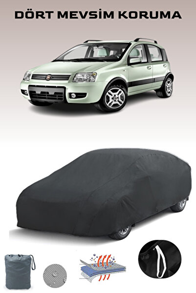Breen غطاء سيارة فيات باندا 3 أسود، غطاء سيارة، خيمة سيارة
