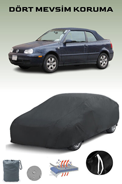 Breen أسود, فولكسفاغن غولف 4 كابريو, قماش مشمع للسيارة, غطاء سيارة, خيمة سيارة