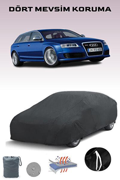 Breen أسود, AUDI RS6 AVANT 2008 - 2012, قماش مشمع للسيارة, غطاء سيارة, خيمة س...