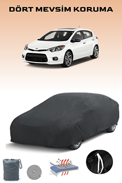 Breen أسود، كيا فورتي 5 أبواب 2013 - 2016، مشمع السيارة، غطاء السيارة، خيمة ا...