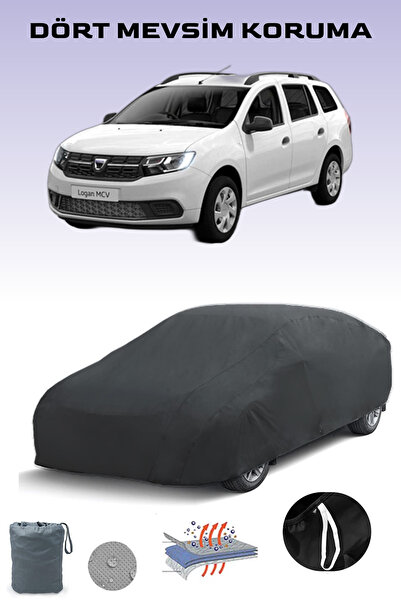 Breen أسود، DACIA LOGAN MCV MCV، غطاء سيارة، غطاء سيارة، خيمة سيارة