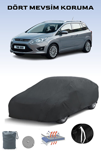 Breen أسود، GRAND C-MAX 2011 - 2021، مشمع السيارة، غطاء السيارة، خيمة السيارة