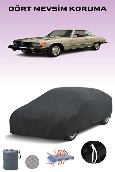 Breen Black, Mercedes Slc (C107) 1972 - 1981, Car Tarpaulin, Auto Cover, Car ...
