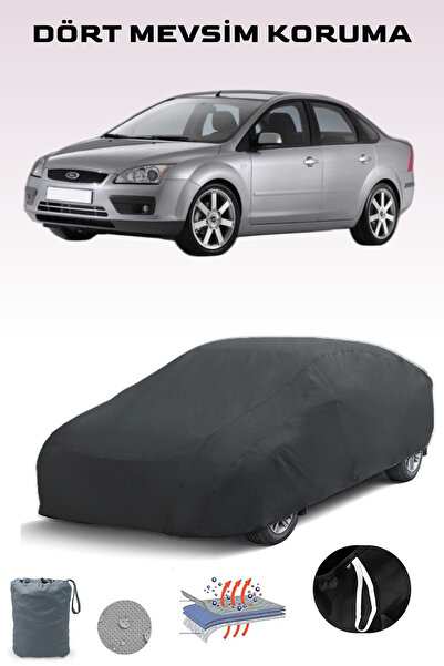 Breen أسود، فورد فوكس 2 سيدان، مشمع السيارة، غطاء السيارة، خيمة السيارة