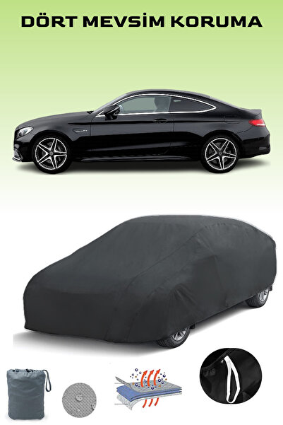 Breen أسود, مرسيدس C-CLASS COUPE (C205) 2016 - 2021, قماش سيارة, غطاء سيارة, ...
