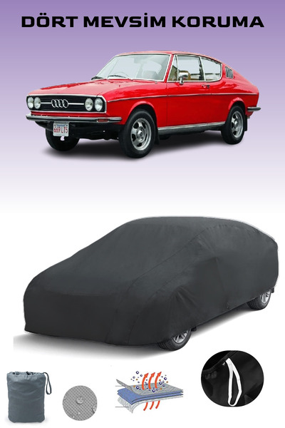 Breen أسود، AUDI 100 COUPE 1969 - 1976، مشمع السيارة، غطاء السيارة، خيمة السيارة