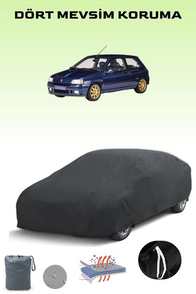 Breen أسود، رينو كليو 1، مشمع السيارة، غطاء السيارة، خيمة السيارة