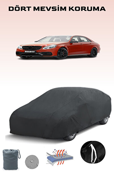 Breen أسود، مرسيدس E 63 AMG (W212) 2013 - 2016، مشمع السيارة، غطاء السيارة، خ...