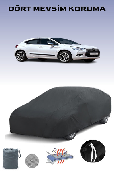 Breen أسود، سيتروين DS4، مشمع السيارة، غطاء السيارة، خيمة السيارة