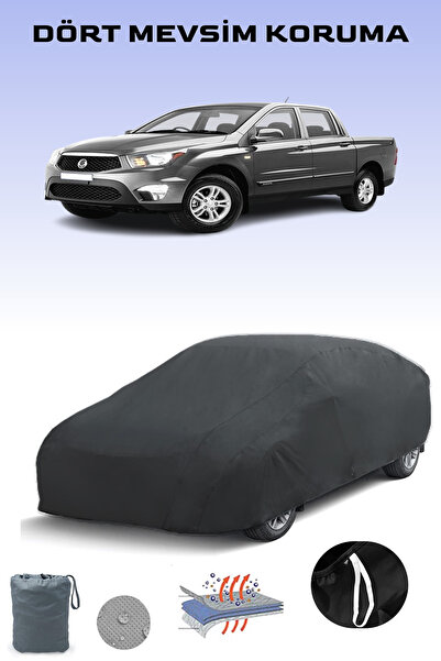 Breen أسود، سانج يونج كوراندو سبورتس، مشمع السيارة، غطاء السيارة، خيمة السيارة