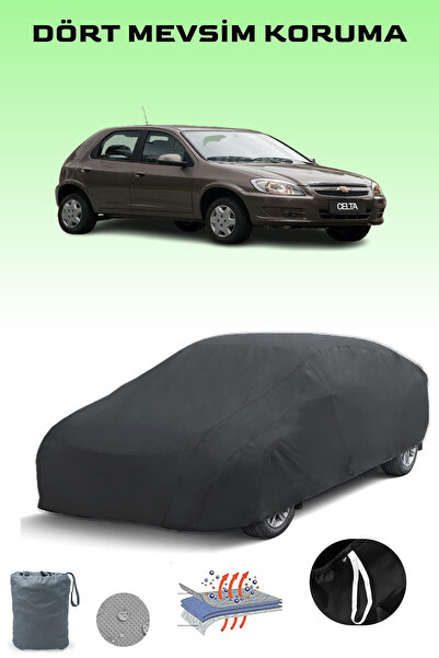 Breen أسود، شيفروليه سيلتا - 5 أبواب 2000 - 2021، مشمع السيارة، غطاء السيارة، خيمة السيارة