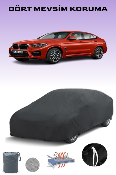 Breen Black, Bmw X4 m 2019 - 2021, Car Tarpaulin, Auto Cover, Car Tent
