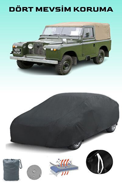 Breen أسود، سلسلة لاند روفر 2A، مشمع السيارة، غطاء السيارة، خيمة السيارة