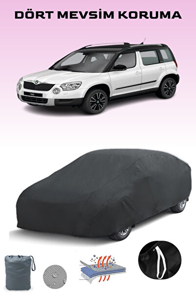 Breen أسود, سكودا يتي 2013 - 2017, قماش مشمع للسيارة, غطاء سيارة, خيمة سيارة, خيمة سيارة