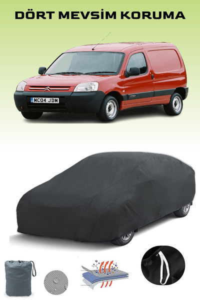 Breen أسود، سيتروين بيرلينجو 2002 - 2008، مشمع السيارة، غطاء السيارة، خيمة ال...