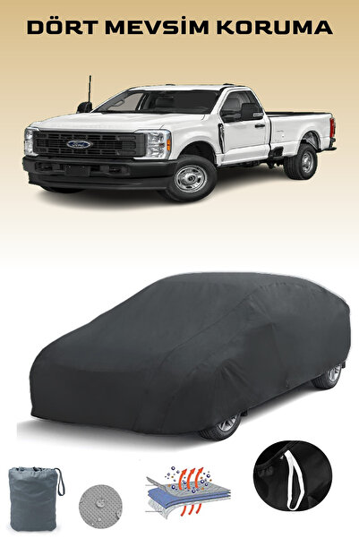 Breen غطاء سيارة فورد F-250 سوبر ديوتي 4 باللون الأسود، غطاء سيارة، خيمة سيارة