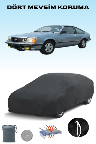 Breen أسود، أوبل مونزا A1، مشمع السيارة، غطاء السيارة، خيمة السيارة