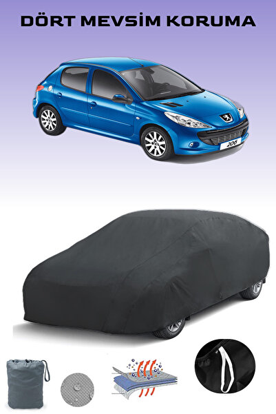 Breen أسود، بيجو 206+، مشمع السيارة، غطاء السيارة، خيمة السيارة