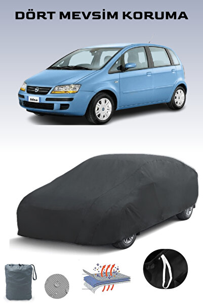 Breen أسود، FIAT IDEA 2010 - 2021، مشمع السيارة، غطاء السيارة، خيمة السيارة