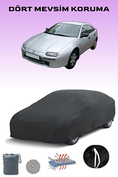 Breen أسود، MAZDA 323 F 5، مشمع السيارة، غطاء السيارة، خيمة السيارة