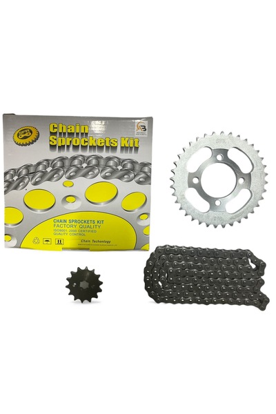 MOTORKİT MK ZİNCİR DİŞLİ SET [14T/36T] [428H x 110L] CUB - SFC - KUBA EGE - S...